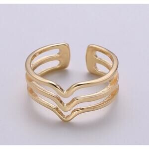 Dainty Stacking Rings, Minimal Gold Ring Set, Stacking Ring Set